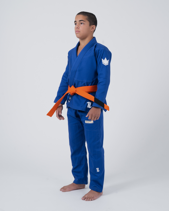 Kimono de JJB pour enfants Kingz The ONE V2 - Bleu