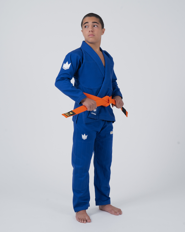 Kimono de JJB pour enfants Kingz The ONE V2 - Bleu