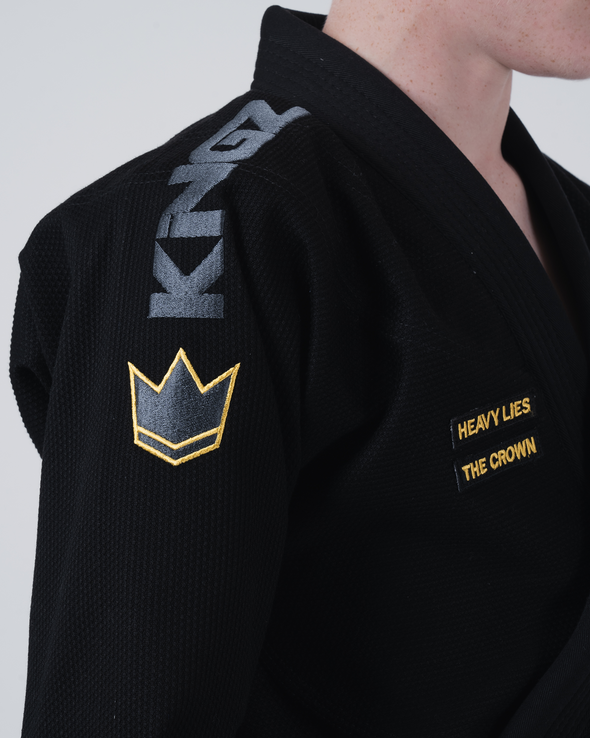 Kimono de Jiu Jitsu Comp V6 pour jeunes - Noir