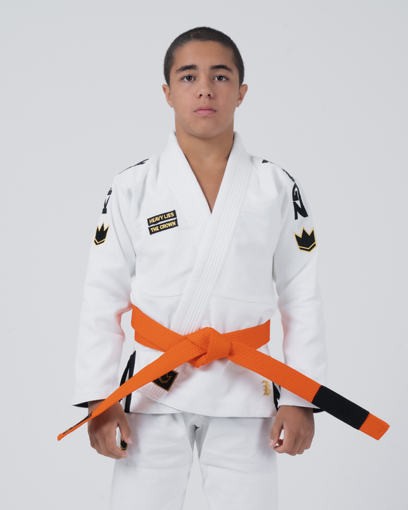 Kimono de Jiu Jitsu Comp V6 pour jeunes - Blanc