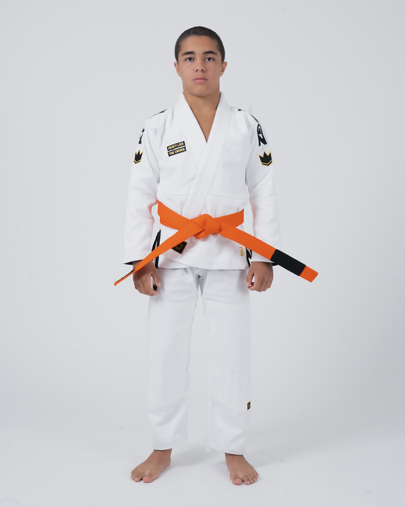 Kimono de Jiu Jitsu Comp V6 pour jeunes - Blanc