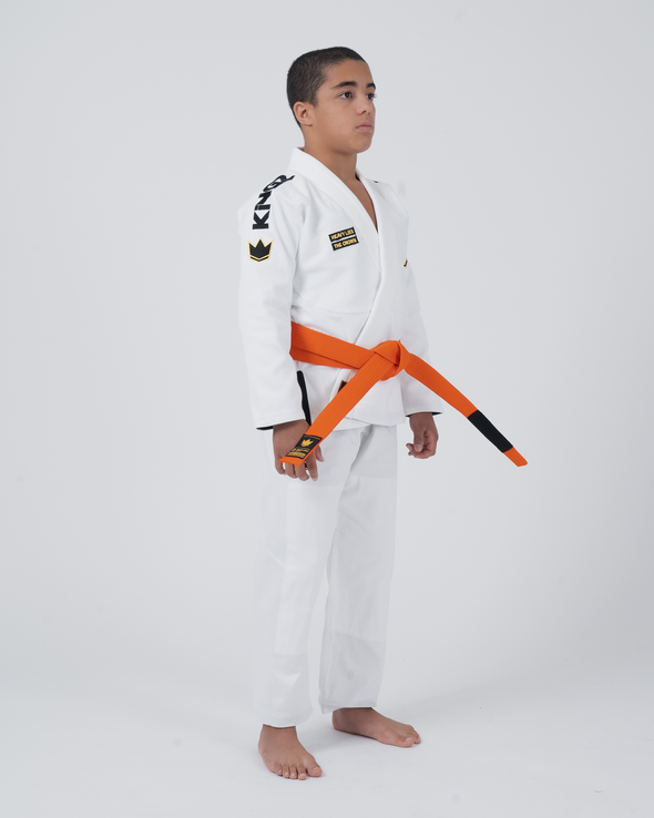 Kimono de Jiu Jitsu Comp V6 pour jeunes - Blanc