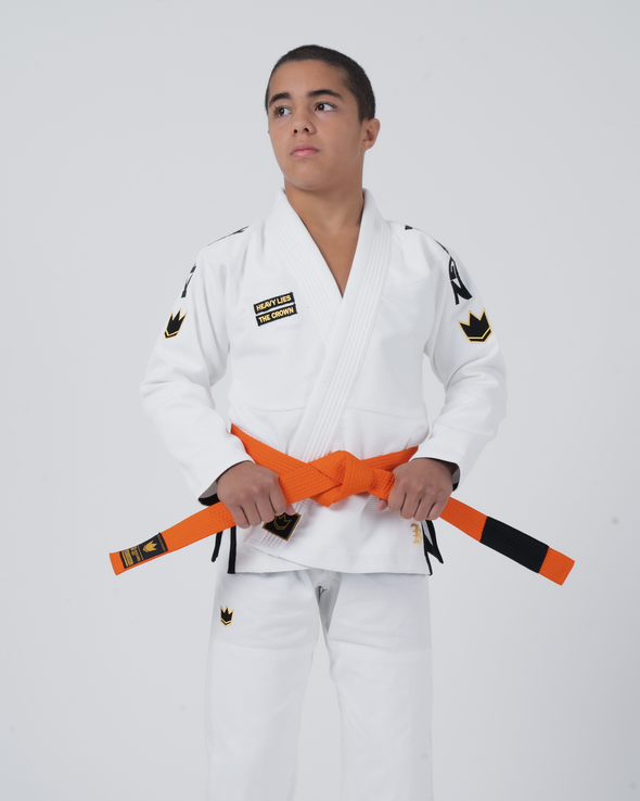 Kimono de Jiu Jitsu Comp V6 pour jeunes - Blanc