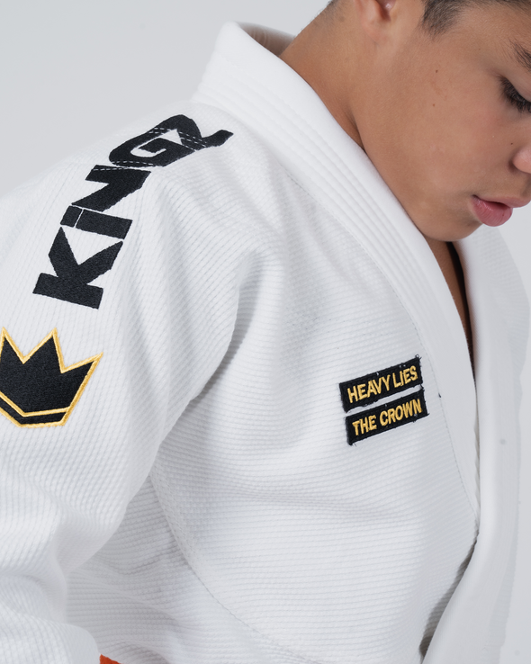 Kimono de Jiu Jitsu Comp V6 pour jeunes - Blanc