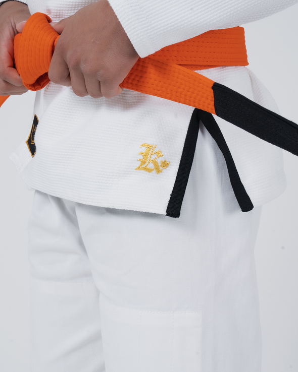 Kimono de Jiu Jitsu Comp V6 pour jeunes - Blanc