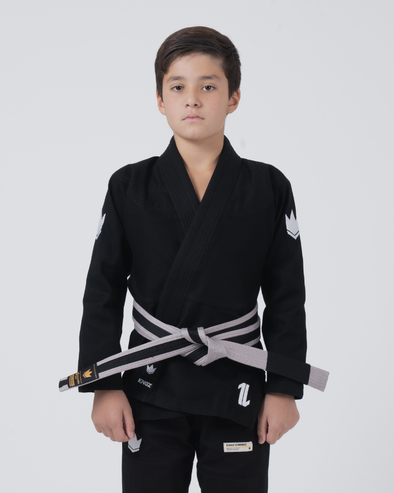 Kimono de JJB pour enfants Kingz The ONE V2 - Noir