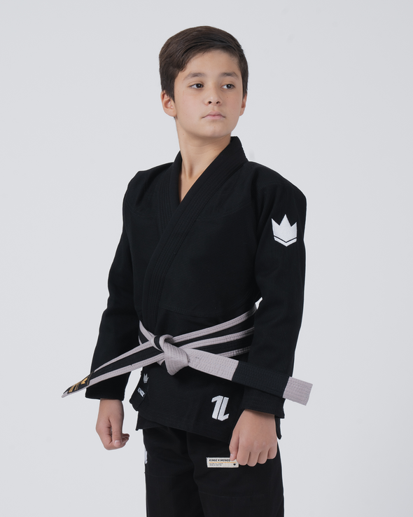 Kimono de JJB pour enfants Kingz The ONE V2 - Noir