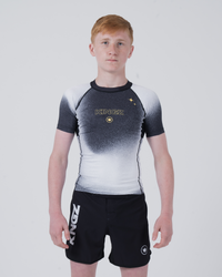 Galaxy Youth Rashguard Rash Guards Kingz XS BLACK/WHITE