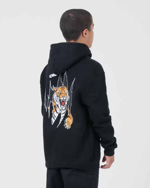 Sweat à capuche Tigre pour jeunes 