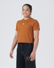 Kingz_Women's Heavyweight Tee_Orange_Women_KZWTS07_03