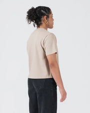 Kingz_Women's Heavyweight Tee_Tan_Women_KZWTS07_07