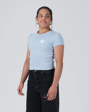 Kingz_Kore Women's Baby Tee_Blue_Women_KZWTS04_02