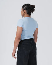 Kingz_Kore Women's Baby Tee_Blue_Women_KZWTS04_03