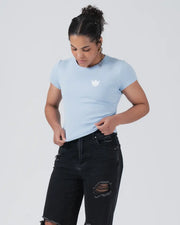 Kingz_Kore Women's Baby Tee_Blue_Women_KZWTS04_10