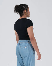 Kingz_Kore Women's Baby Tee_Black_Women_KZWTS04_05