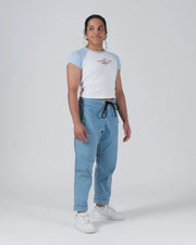 Kingz_Gentle Art Club Women's Baby Tee_White_Women_KZWTS05_08