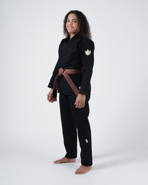 Kingz The ONE V2  Women's Jiu Jitsu Gi - Black