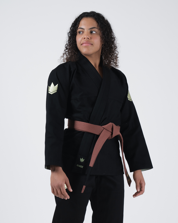 Kingz The ONE V2  Women's Jiu Jitsu Gi - Black