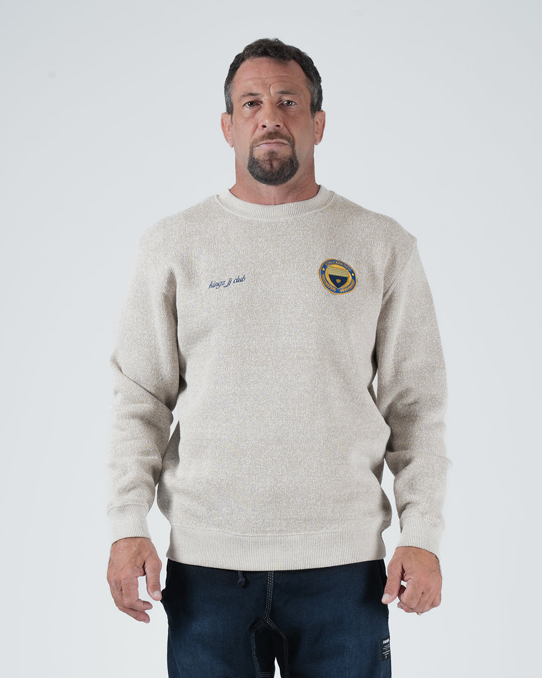 Jiu Jitsu Club Crewneck - Latte