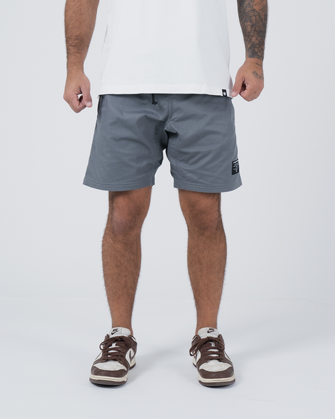 パンツ andwang kirakira short pants gray BOTTOMS