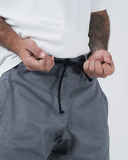 Kingz-Casual Gi Shorts - Grey