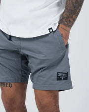 Kingz-Casual Gi Shorts - Grey