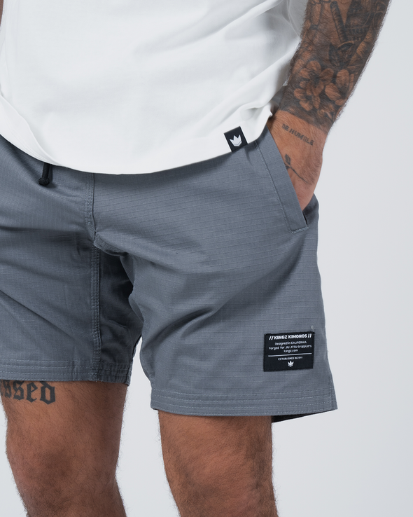 Short Gi décontracté - Gris