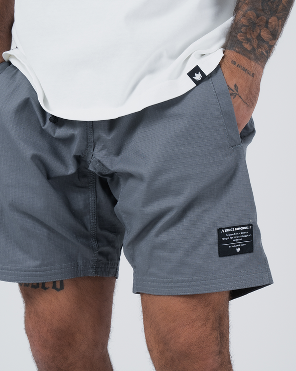 Short Gi décontracté - Gris