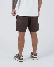 Kingz-Casual Gi Shorts - Brown