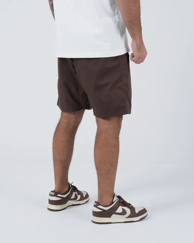 Short Gi décontracté - Marron