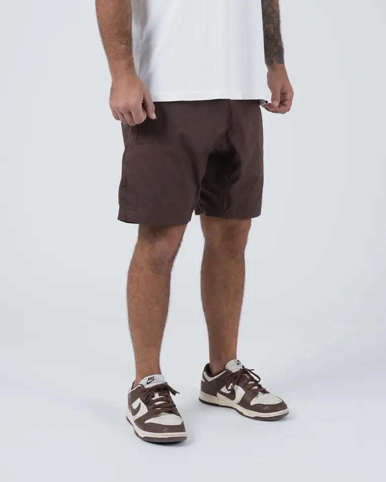Short Gi décontracté - Marron