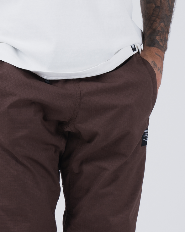 Pantalon décontracté Rip Stop Gi - Marron