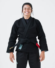 Balistico 4.0 Women's Jiu Jitsu Gi - Black Jiu Jitsu Gear Kingz