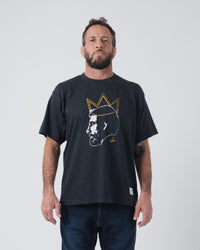 Crown Tee Streetwear Kingz XS Black