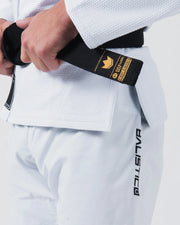 Balistico 4.0 Brazilian Jiu Jitsu Gi - White Jiu Jitsu Gear Kingz