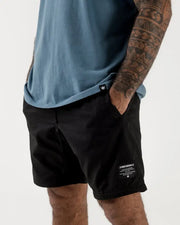 Kingz-Casual Gi Shorts - Black