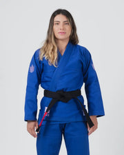 Kingz-The ONE Womens Jiu Jitsu Gi - Blue/Lavender - FREE White Belt - 2023 Version