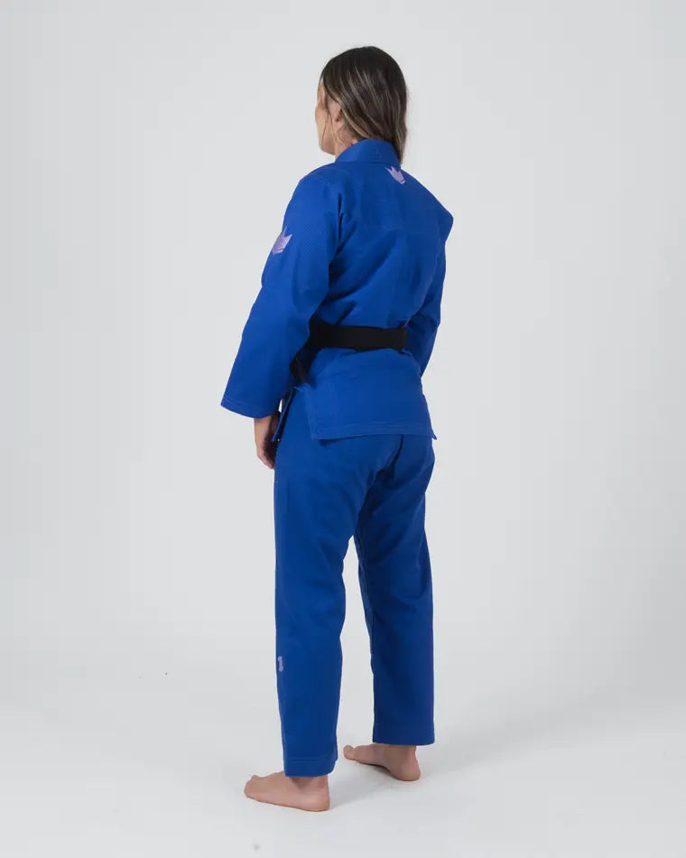 The ONE Womens Jiu Jitsu Gi - Blue/Lavender - FREE White Belt - 2023 Version
