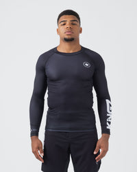 Kore V2 Long Sleeve Rashguard Rash Guards Kingz XS Black