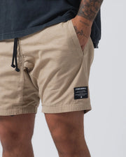 Kingz-Casual Gi Shorts - Khaki