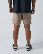 Kingz-Casual Gi Shorts - Khaki