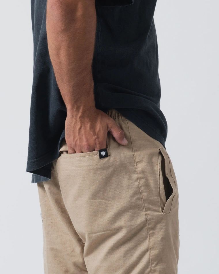 Casual Gi Shorts - Khaki