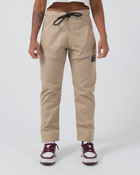 Casual Rip Stop Pants Jiu Jitsu Gear Kingz A00 Khaki
