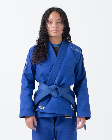 The ONE Women's Jiu Jitsu Gi - Smoke Blue Edition - Black – Kingz Europe