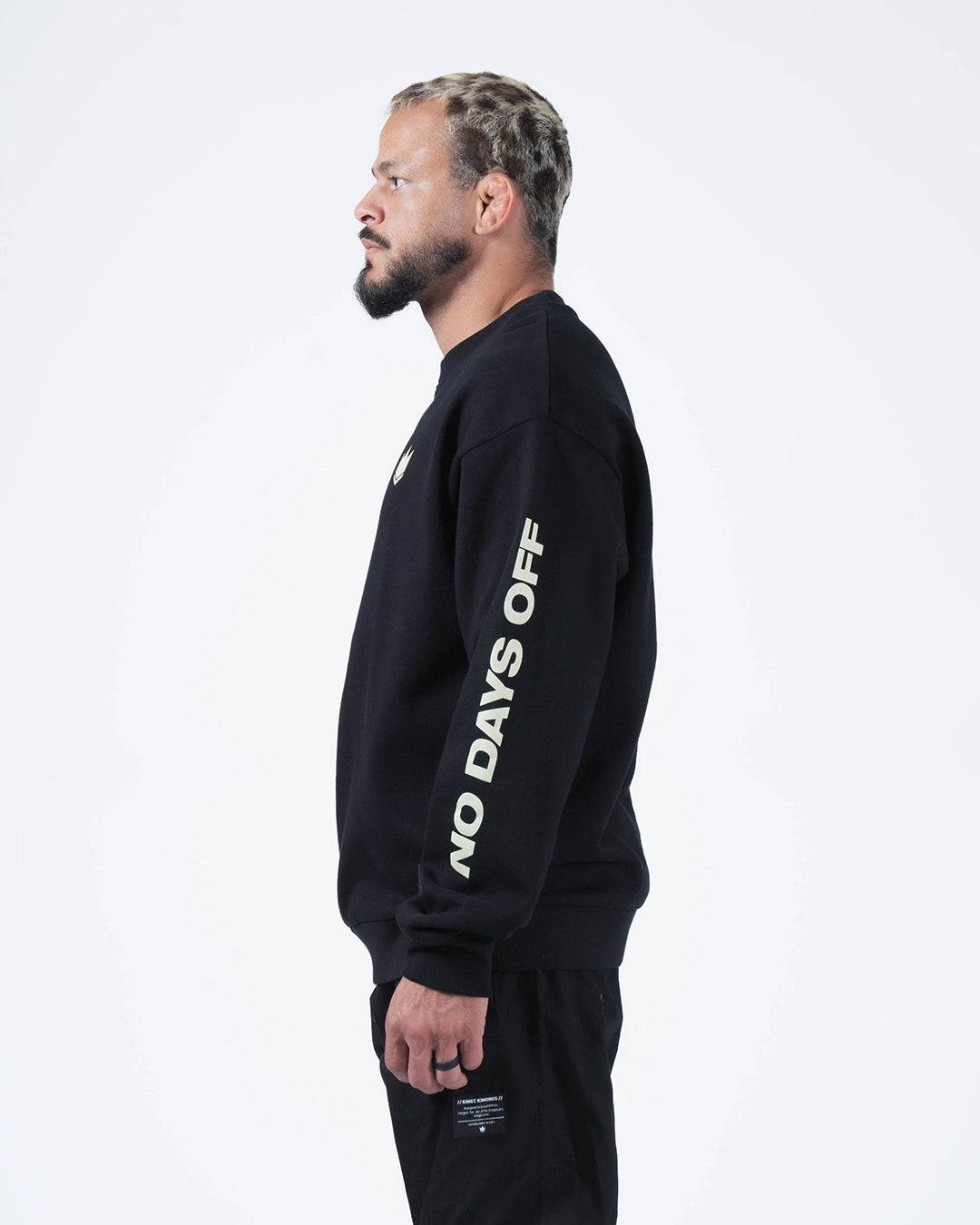 No Days Off Crewneck Sweater