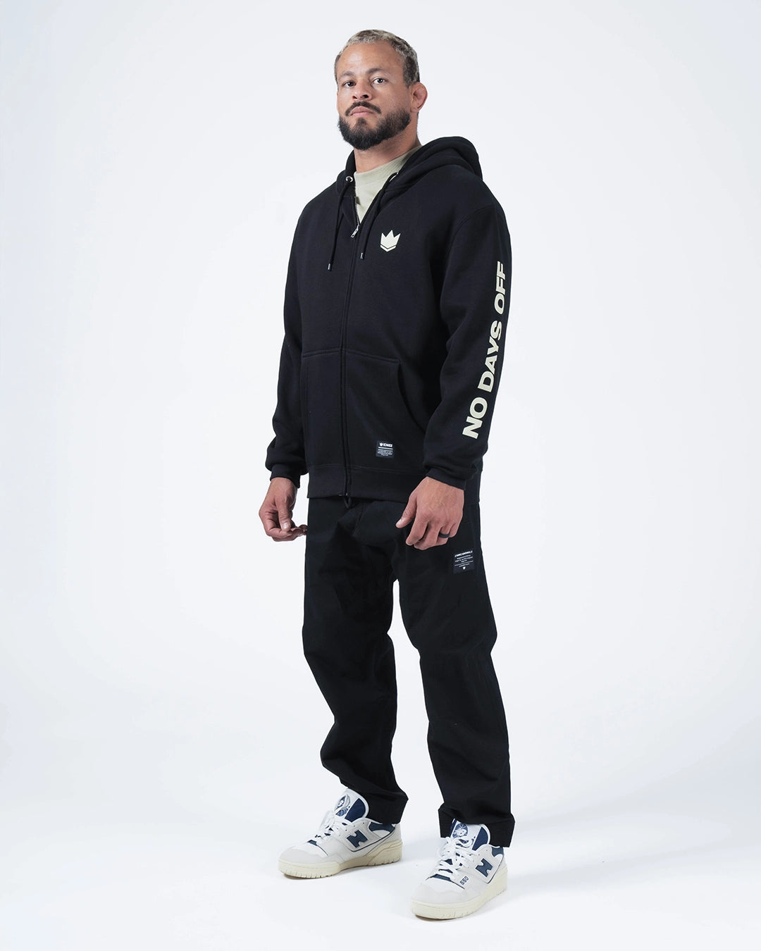 No Days Off Zip Up Hoodie