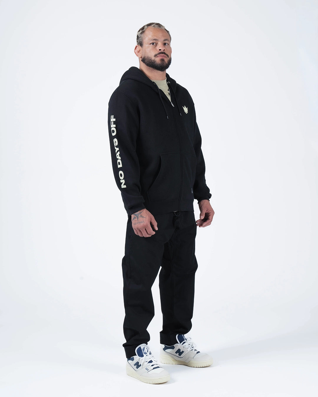 No Days Off Zip Up Hoodie