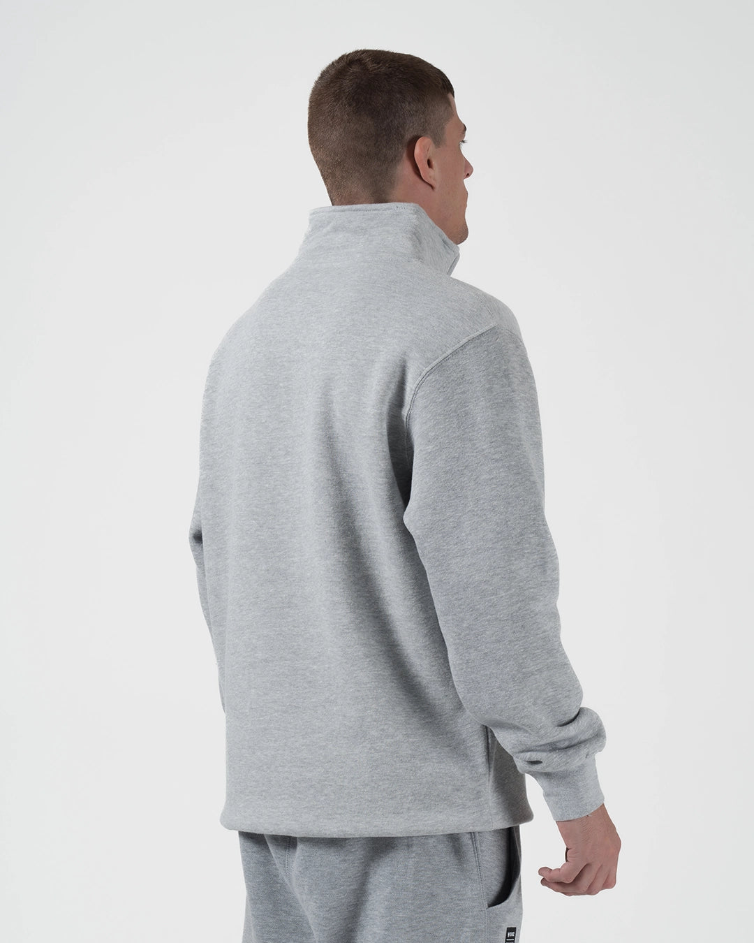 Script Quarter Zip Sweater