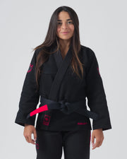 Ultralight 2.0 Women's Jiu Jitsu Gi - Black Jiu Jitsu Gear Kingz