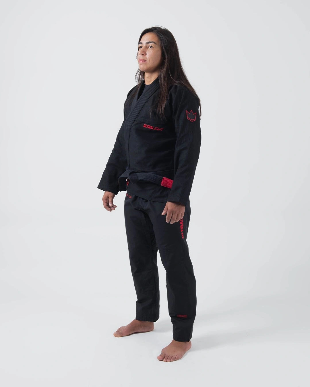 Kimono de Jiu Jitsu pour femme Ultralight 2.0 - Noir (version 2023)